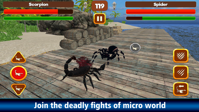 Scorpion Fight: Insect Battle