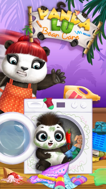 Panda Lu Baby Bear Care - No Ads screenshot-0