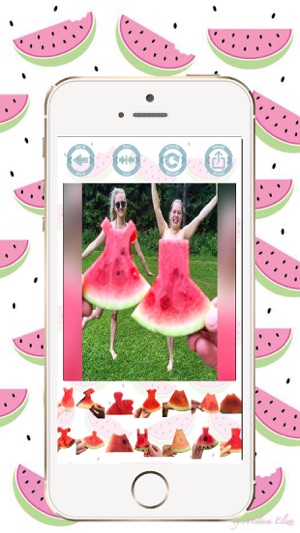 Watermelon Dress insta challenge stickers(圖3)-速報App