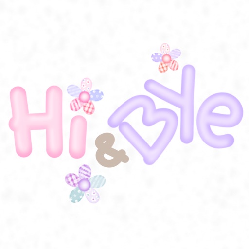 Hi and Bye Stickers icon