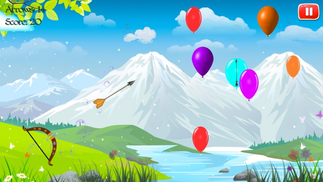 Archery Balloons Shooter 3D(圖4)-速報App