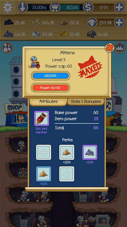 Dig it! cat mine