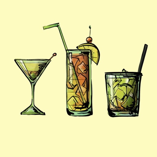 Cocktail Stickers - Yum! icon