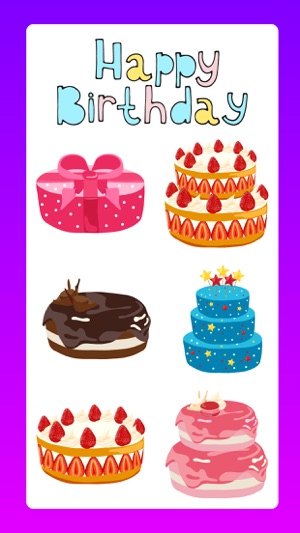 Happy Birthday Stickers Party(圖1)-速報App