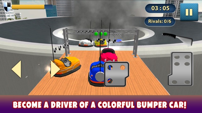 Bumper Cars Crash Test Simulator 3D