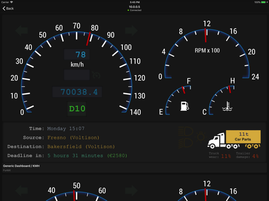 Dashboard for Truck Simulatorのおすすめ画像2