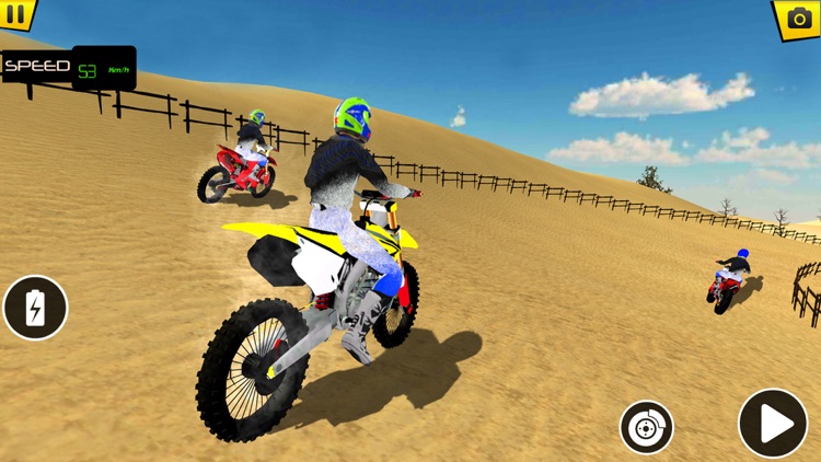 Desert Stunt Bike Rally screenshot-3