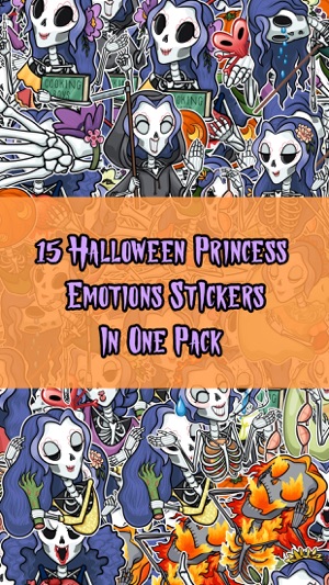 Halloween Princess Stickers !(圖1)-速報App