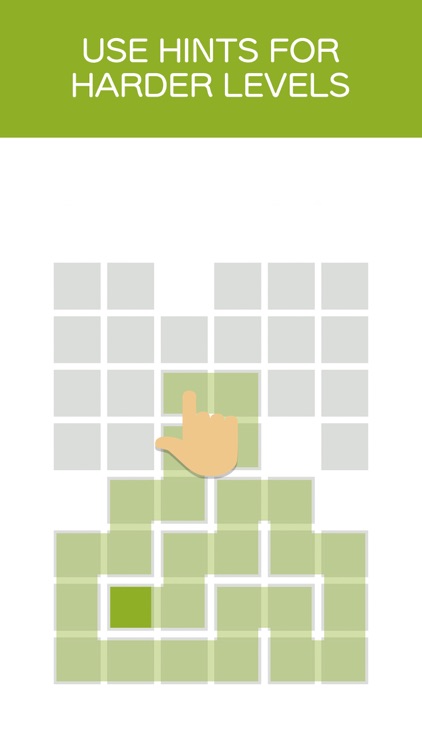 Fill one-line puzzle game