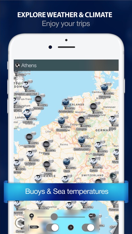 Weather Travel Map