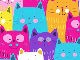 Purrrfect Meow Cat Sticker App