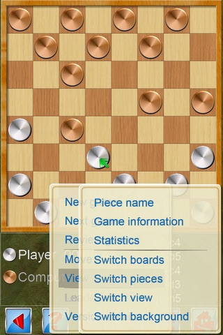 Checkers V+, multiplayer game - náhled