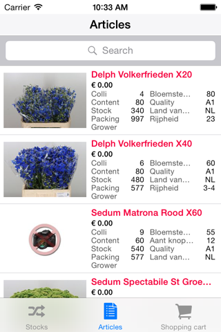 Flowerapp screenshot 2