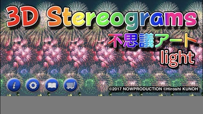 不思議アート(3D STEREOGRAM)lightのおすすめ画像1