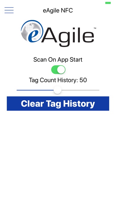 eAgile NFC screenshot 2