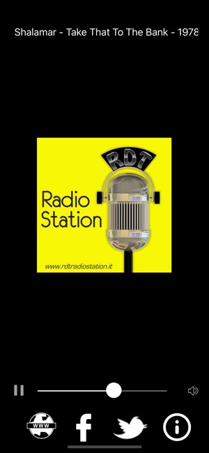 RDT Radio Station Player