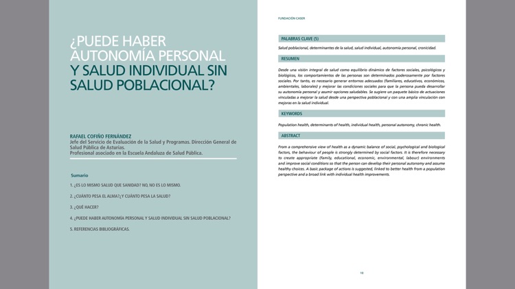 Revista Actas. Fundación Caser screenshot-4