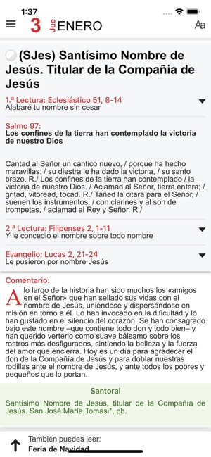 Evangelio diario 2019(圖3)-速報App