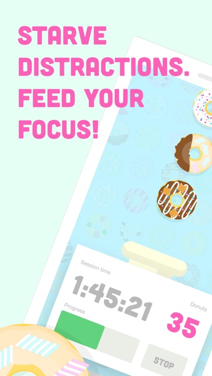 Donut Dog: Feed your focus! screenshot-0