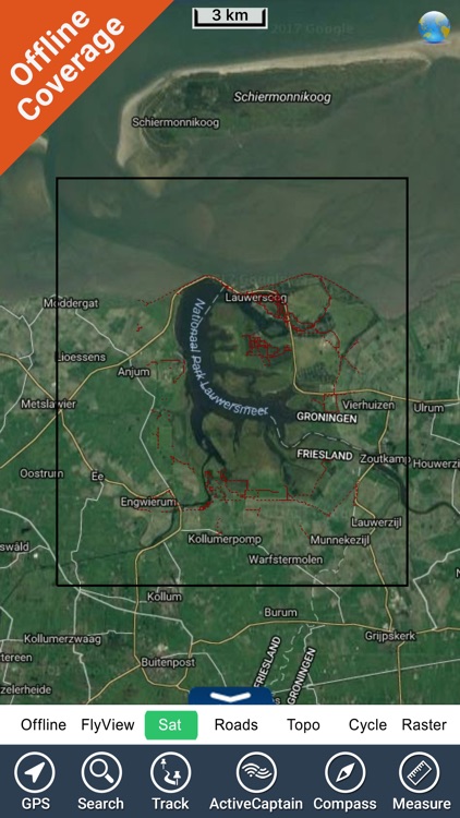 Lauwersmeer National Park - GPS Map Navigator screenshot-4