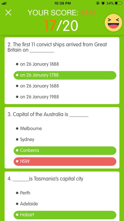 Australian Citizenship exam screenshot-3