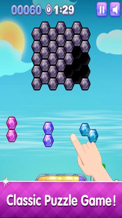 Black Hexa Puzzle Bomb