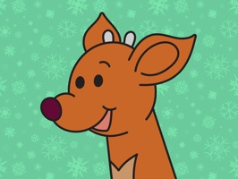 Raymond the Reindeer Stickers