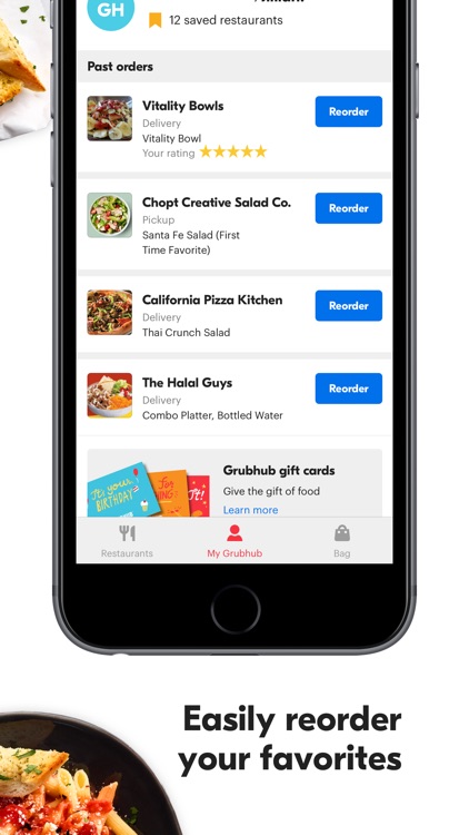 Grubhub: Local Food Delivery screenshot-5