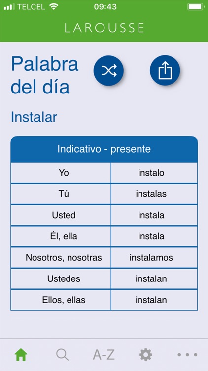 Larousse Verb Conjugation