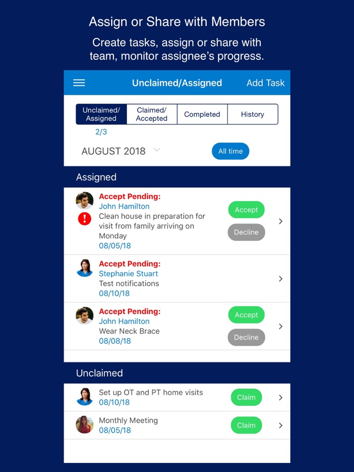 Our TaskHub - Team Task Mgmt.