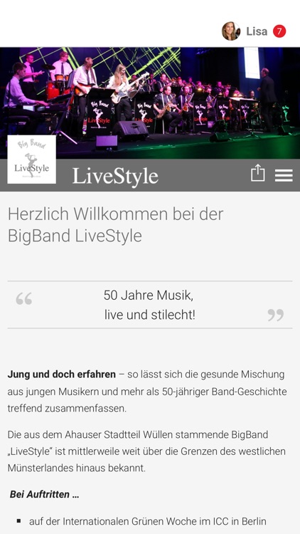 Big Band LiveStyle