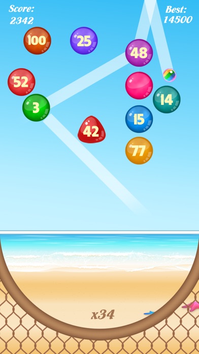 Bubble Shooter: Number Balls screenshot 2