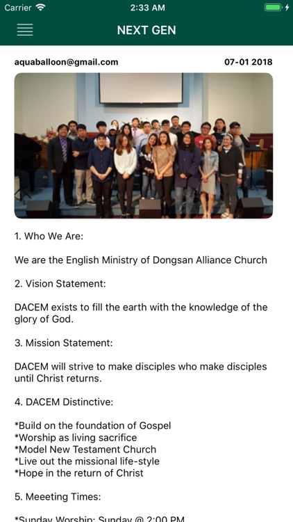 Dongsan Alliance Church