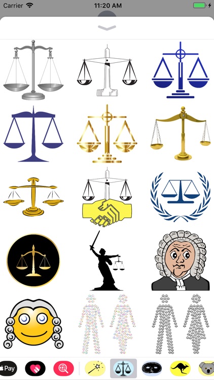 Justice Stickers