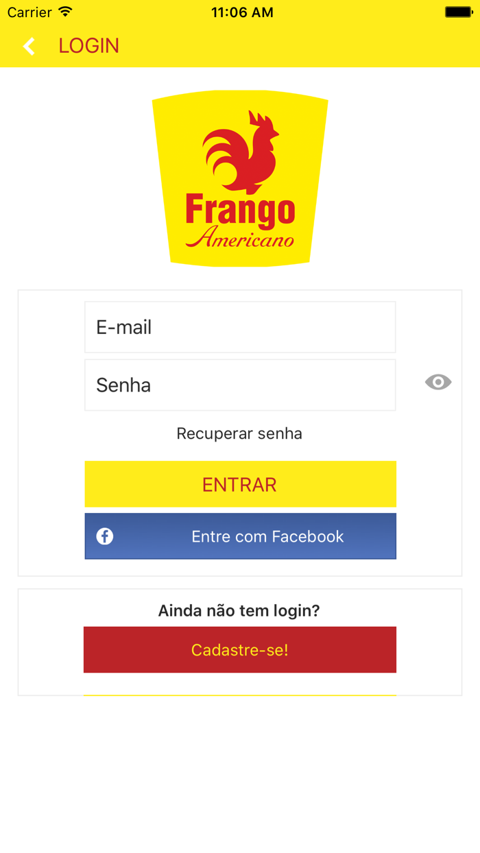 Frango Americano Betânia