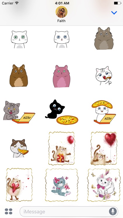 Cute Cats Emoji & Stickers for messages