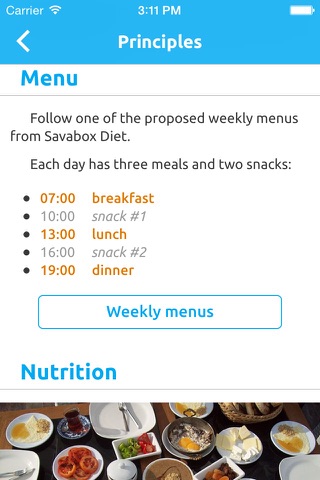 Savabox Diet screenshot 4
