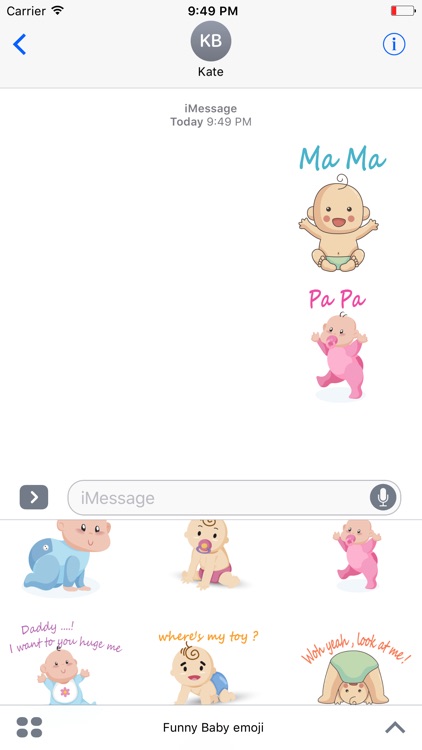 Funny Baby Emoji By Thua Lo