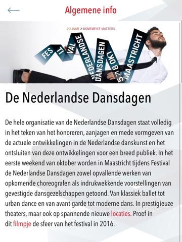 Nederlandse Dansdagen screenshot 3