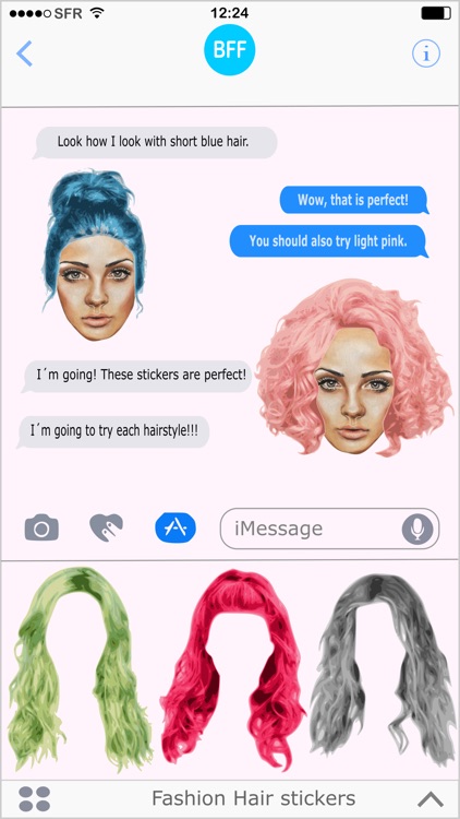 My Hair Stickers - try hair by Marek Mako