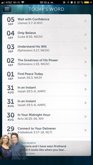Joel Osteen For Iphone On The App Store