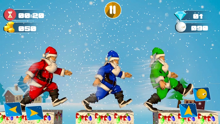 Christmas Santa Run Game 2017 screenshot-0