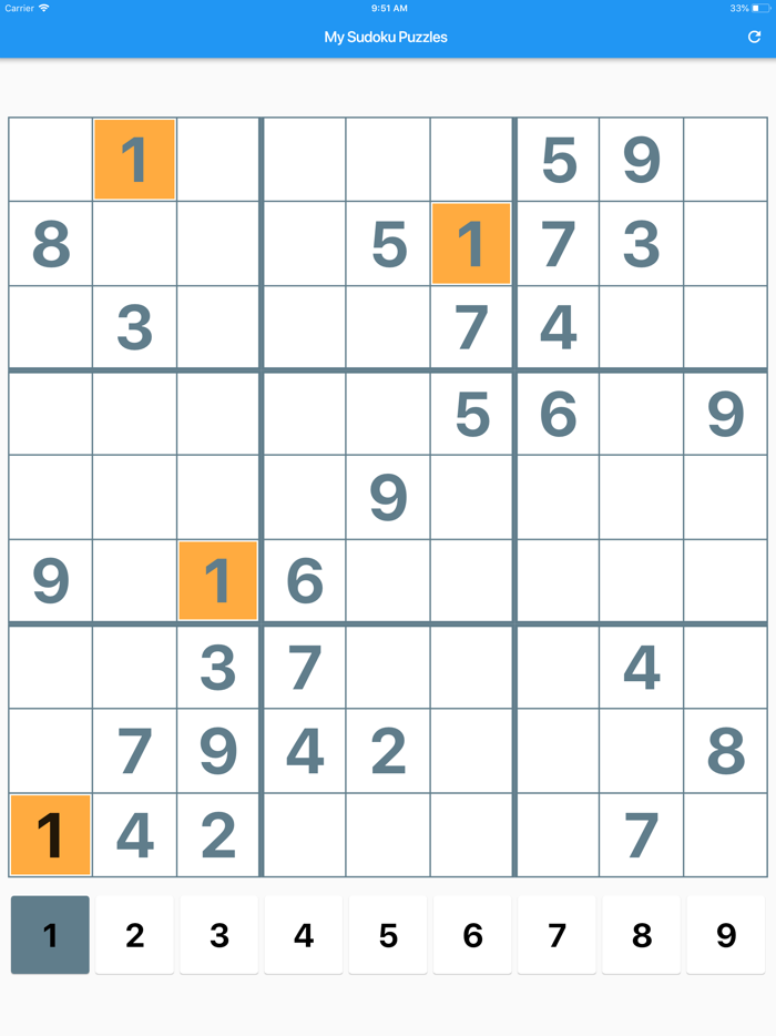 My Sudoku Puzzles