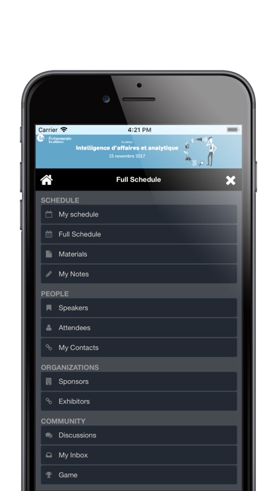 Événements Les Affaires screenshot 3