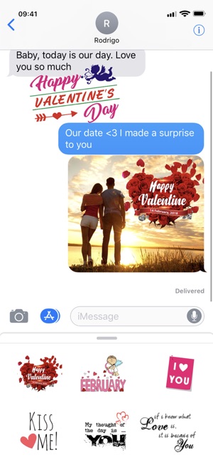 True Love - Valentine Stickers