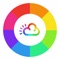 Rainbow Weather Widget is elegant, unique and beautifully simple