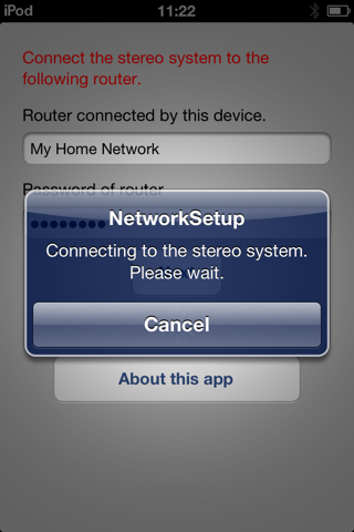 Panasonic Stereo System Network Setup - náhled