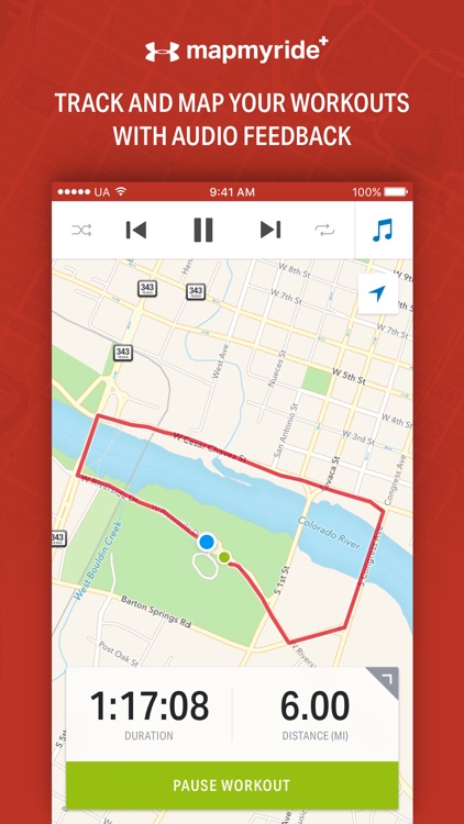 Map My Ride+ - GPS Cycling & Route Tracker