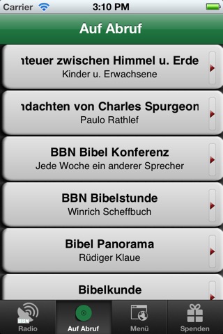 BBN - Christian Radio screenshot 2