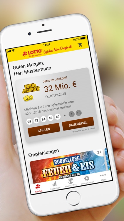 Eurojackpot und LOTTO spielen screenshot-0
